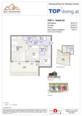3-Zimmer-Wohnung kaufen in Feldkirchen – 80,27 m², € 575.000 – Bild 7 von 7