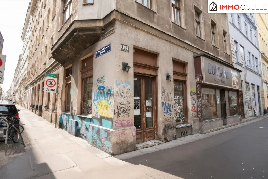 Investment mit Substanz - Unbefristet vermietetes Geschäftslokal mit 3,84 % Rendite in frequenzstarker Wiener Lage – pohled 2
