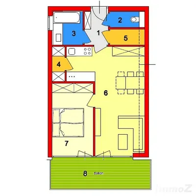 2-Zimmer-Wohnung mieten in Graz – 50,6 m², € 845