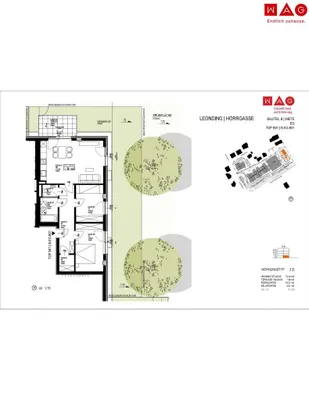 3-Zimmer-Wohnung mieten in Linz Land – 72,34 m², € 2.595 – Bild 11 von 11