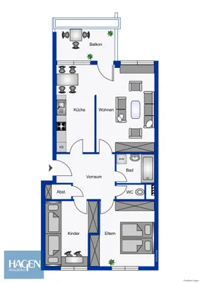 3-Zimmer-Wohnung kaufen in Bregenz – 80 m², € 245.000 – Bild 13 von 15