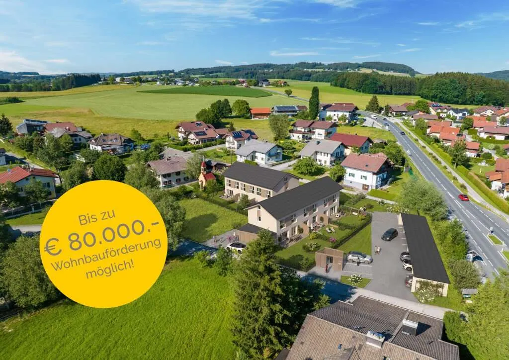 Modernes Reihenhaus in Mattsee, 5 Zimmer, Garten, Terrasse, Erstbezug - Ansicht 2