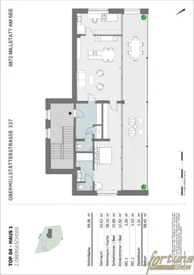 3-Zimmer-Wohnung kaufen in Spittal an der Drau – 99,06 m², € 1.069.000 – Bild 10 von 10