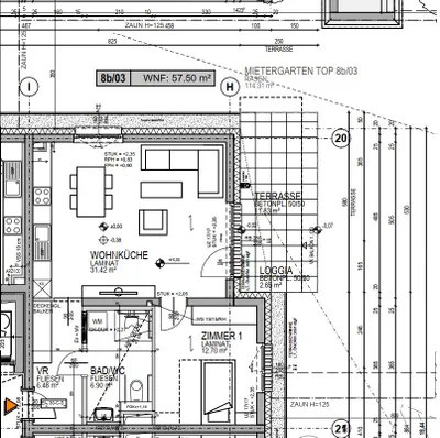 2-Zimmer-Wohnung mieten in Wiener Neustadt – 57,5 m², € 837 – Bild 2 von 5