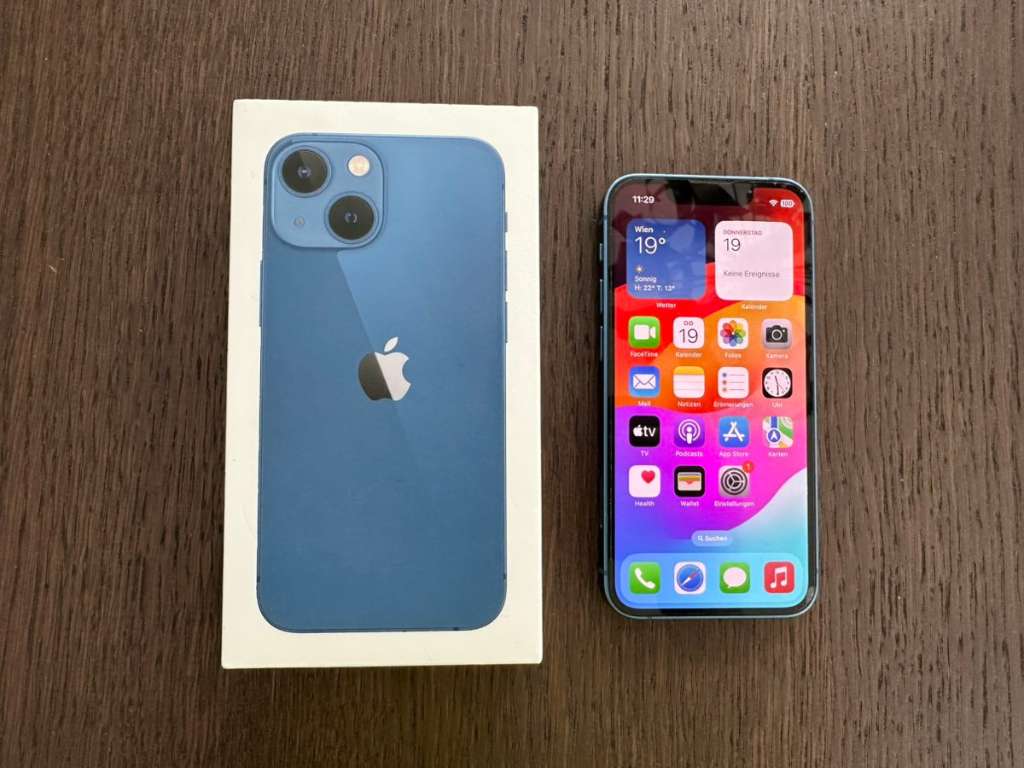 iPhone13mini128GB,offen,Blau,TopZustand