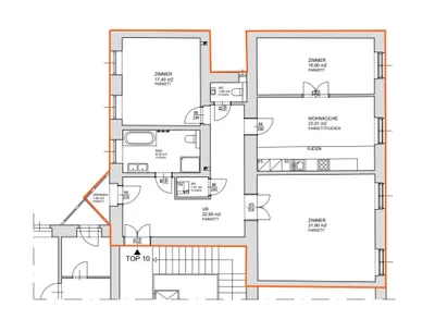 3-Zimmer-Wohnung mieten in Wien – 124,07 m², € 3.760 – Bild 26 von 27