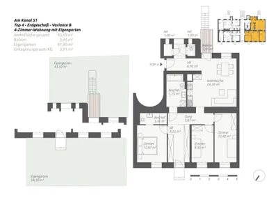 5-Zimmer-Wohnung kaufen in Wien – 91,34 m², € 685.000 – Bild 14 von 15