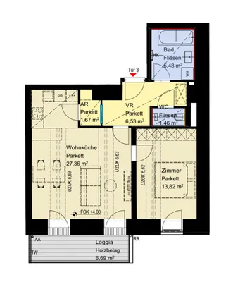 2-Zimmer-Wohnung kaufen in Wien – 63,03 m², € 449.000 – Bild 16 von 16