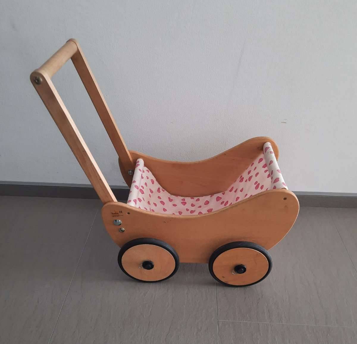 Pinolino Puppenwagen & Lauflernhilfe aus Holz - Modell "Sarah" / "Trixi",   25,- (7052 Mllendorf) - willhaben