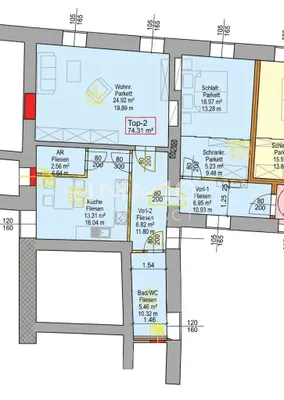 2-Zimmer-Wohnung mieten in Wels – 74,31 m², € 897 – Bild 18 von 18