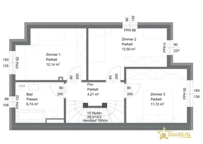 5-Zimmer-Haus kaufen in Wien – 116,76 m², € 579.000 – Bild 35 von 39