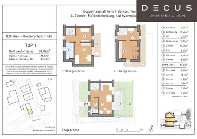 4-Zimmer-Haus kaufen in Wien – 95 m², € 675.000 – Bild 7 von 9