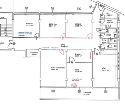 5-Zimmer-Gewerbeimmobilie mieten in Wien – 233 m², € 4.539 – Bild 20 von 20
