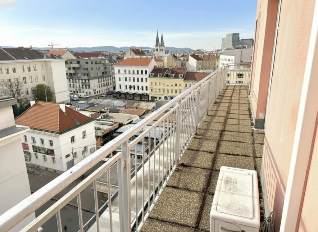 HELLE PÄRCHENWOHNUNG MIT FERNBLICK BEI U1 - Ansicht 2