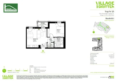 2-Zimmer-Wohnung mieten in Wien – 46,85 m², € 1.149 – Bild 29 von 29