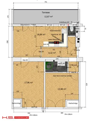 2-Zimmer-Wohnung kaufen in Wien – 63 m², € 420.000 – Bild 19 von 19