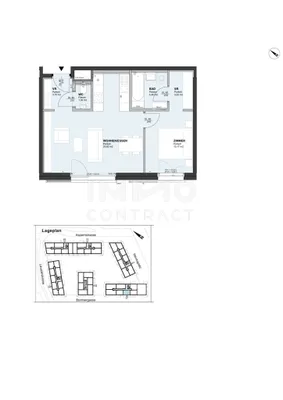2-Zimmer-Wohnung mieten in Wien – 48,04 m², € 950 – Bild 36 von 36