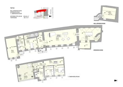 6-Zimmer-Wohnung mieten in Korneuburg – 220 m², € 2.096 – Bild 14 von 15