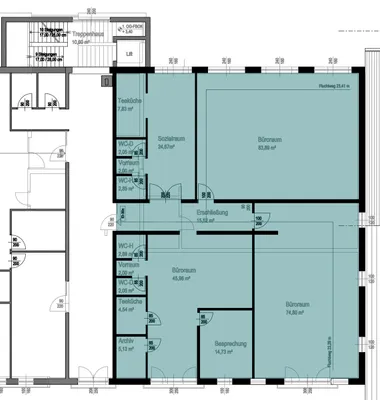 Gewerbeimmobilie mieten in Salzburg-Umgebung – 295 m², € 4.042 – Bild 3 von 7