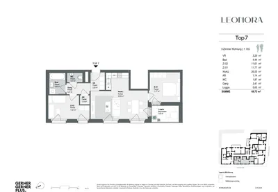 3-Zimmer-Wohnung kaufen in Wien – 62,32 m², € 499.000 – Bild 4 von 11