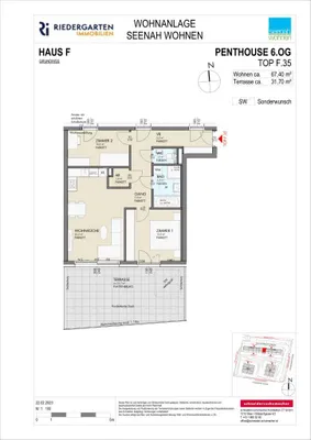 3-Zimmer-Wohnung kaufen in Klagenfurt – 67,4 m², € 470.000 – Bild 7 von 7