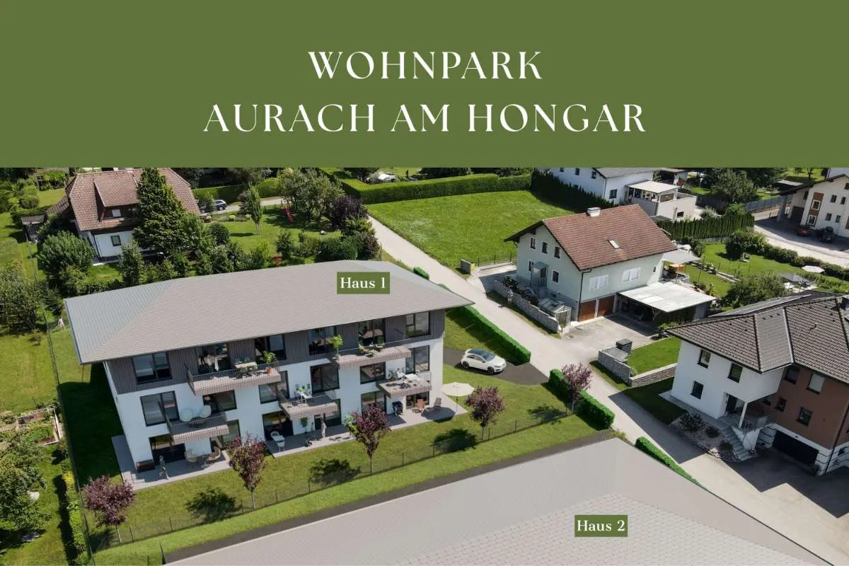 Wohnpark Aurach - Nähe Attersee - Zweitwohnsitz möglich. TG & Stellplatz inklusive. Ab € 284.708,- – pohled 3