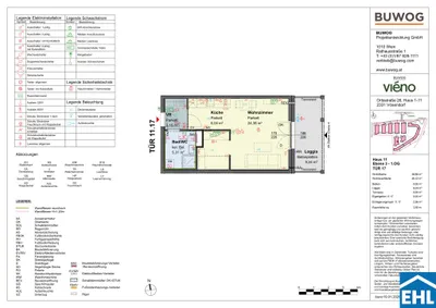 1-Zimmer-Wohnung mieten in Mödling – 38,88 m², € 913 – Bild 11 von 11