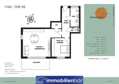 2-Zimmer-Wohnung kaufen in Grieskirchen – 78,84 m², € 310.000 – Bild 10 von 10