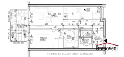 2-Zimmer-Wohnung mieten in Graz – 57 m², € 767 – Bild 8 von 8