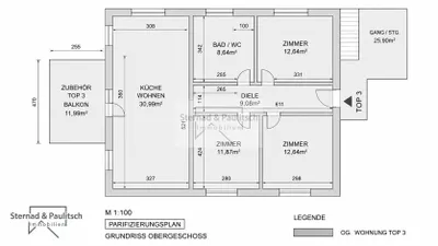 5-Zimmer-Wohnung kaufen in Wolfsberg – 85,86 m², € 310.000 – Bild 12 von 13