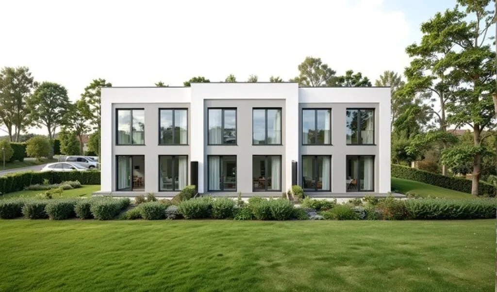 Hochwertiges Neubau-Reihenhaus in nachhaltiger Massivholzbauweise - Ansicht 3