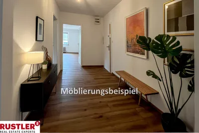 Charmante und top renovierrte 3-Zimmer-Wohnung in absoluter Grünruhelage - Wien 14 – Bild 3