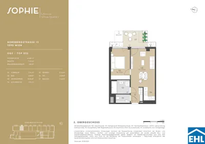 2-Zimmer-Wohnung kaufen in Wien – 44,82 m², € 425.500 – Bild 19 von 19