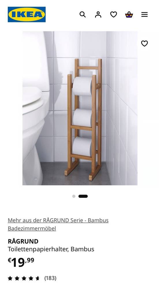 IKEA Toilettenpapierhalter kaufen - willhaben