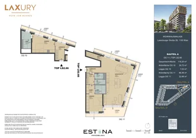 3-Zimmer-Wohnung kaufen in Wien – 116,4 m², € 981.000 – Bild 12 von 14