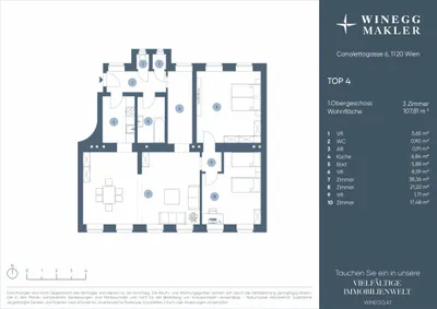 3-Zimmer-Wohnung kaufen in Wien – 108 m², € 450.000 – Bild 15 von 15