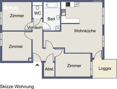 4-Zimmer-Wohnung kaufen in Wien – 88 m², € 380.000 – Bild 17 von 18