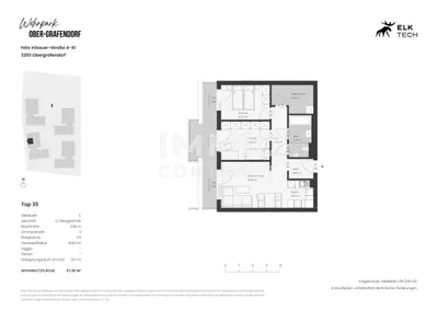 3-Zimmer-Wohnung kaufen in Sankt Pölten Land – 67,8 m², € 270.000 – Bild 9 von 9