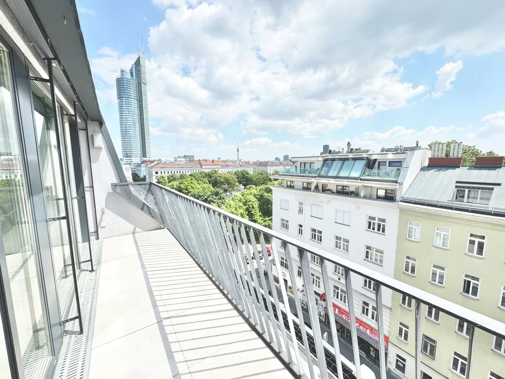 TERRASSENTRAUM | HELLE 2 ZIMMER | KLIMAANLAGE | OPTIMALE RAUMAUFTEILUNG | U-BAHN NÄHE - Ansicht 2