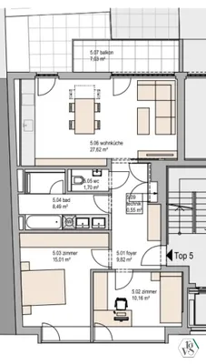 3-Zimmer-Wohnung kaufen in Wien – 73,32 m², € 521.000 – Bild 17 von 17