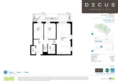 3-Zimmer-Wohnung kaufen in Wien – 69,54 m², € 521.100 – Bild 12 von 12
