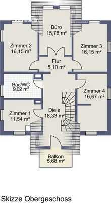 6-Zimmer-Immobilie kaufen in Baden – 219 m², € 498.900 – Bild 14 von 14