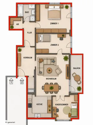 3-Zimmer-Wohnung kaufen in Wien – 105 m², € 499.000 – Bild 11 von 25