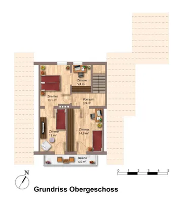 5-Zimmer-Haus kaufen in Wels – 119,5 m², € 398.000 – Bild 12 von 99