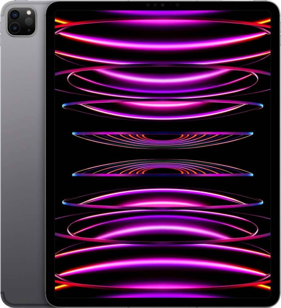 Apple iPad Pro 12.9" 6. Gen, Space Gray, 256GB, 5G MP203FD/A (12 Monate Gewährleistung Akku 6 Monate)