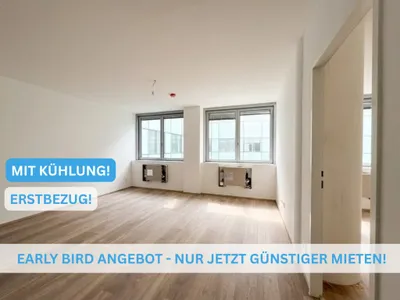 Direkt neben U4/U6: Gekühlter 2-Zimmer-Erstbezug