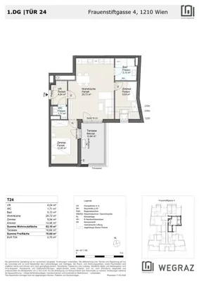 3-Zimmer-Wohnung kaufen in Wien – 63,1 m², € 429.000 – Bild 9 von 9