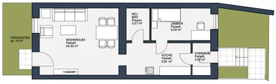 2-Zimmer-Wohnung kaufen in Korneuburg – 50,24 m², € 279.000 – Bild 2 von 16