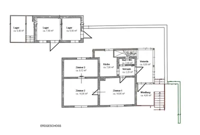 4-Zimmer-Haus kaufen in Wien – 80 m², € 470.000 – Bild 12 von 13