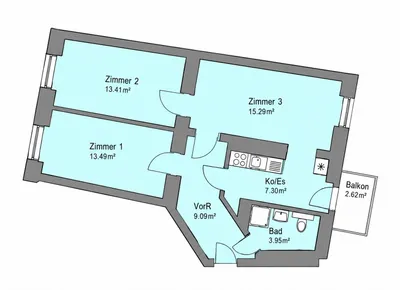Wohnung zur Miete in 8020 Graz